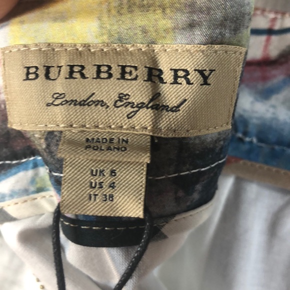 NWT Authentic Burberry Long Skrt Size:06/38EU/04US - Picture 6 of 9